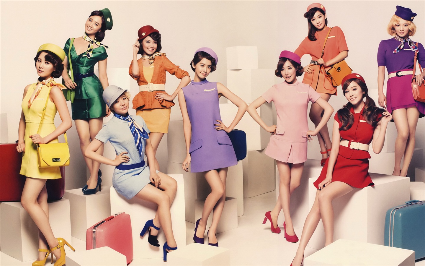 Girls Generation SNSD Girls & Frieden Japan Tour HD Wallpaper #1 - 1440x900