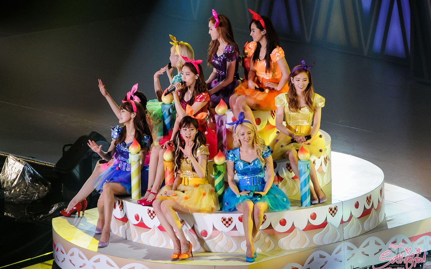 Girls Generation SNSD Girls & Peace Japan Tour HD tapety na plochu #16 - 1440x900