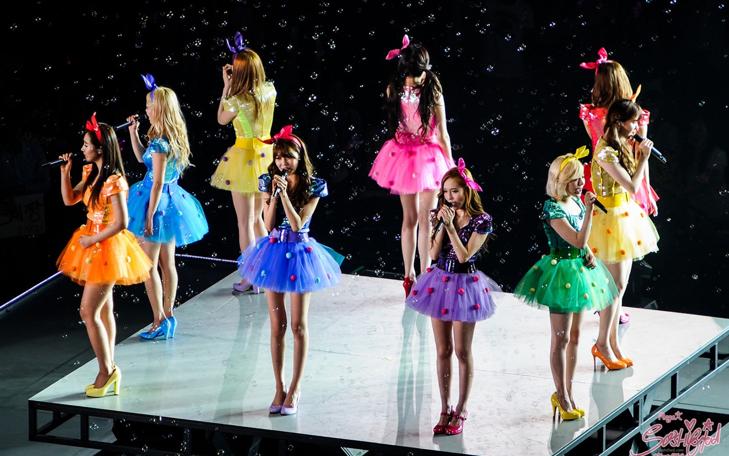 Girls Generation SNSD Girls & Peace Japan Tour HD tapety na plochu #17 - 1440x900
