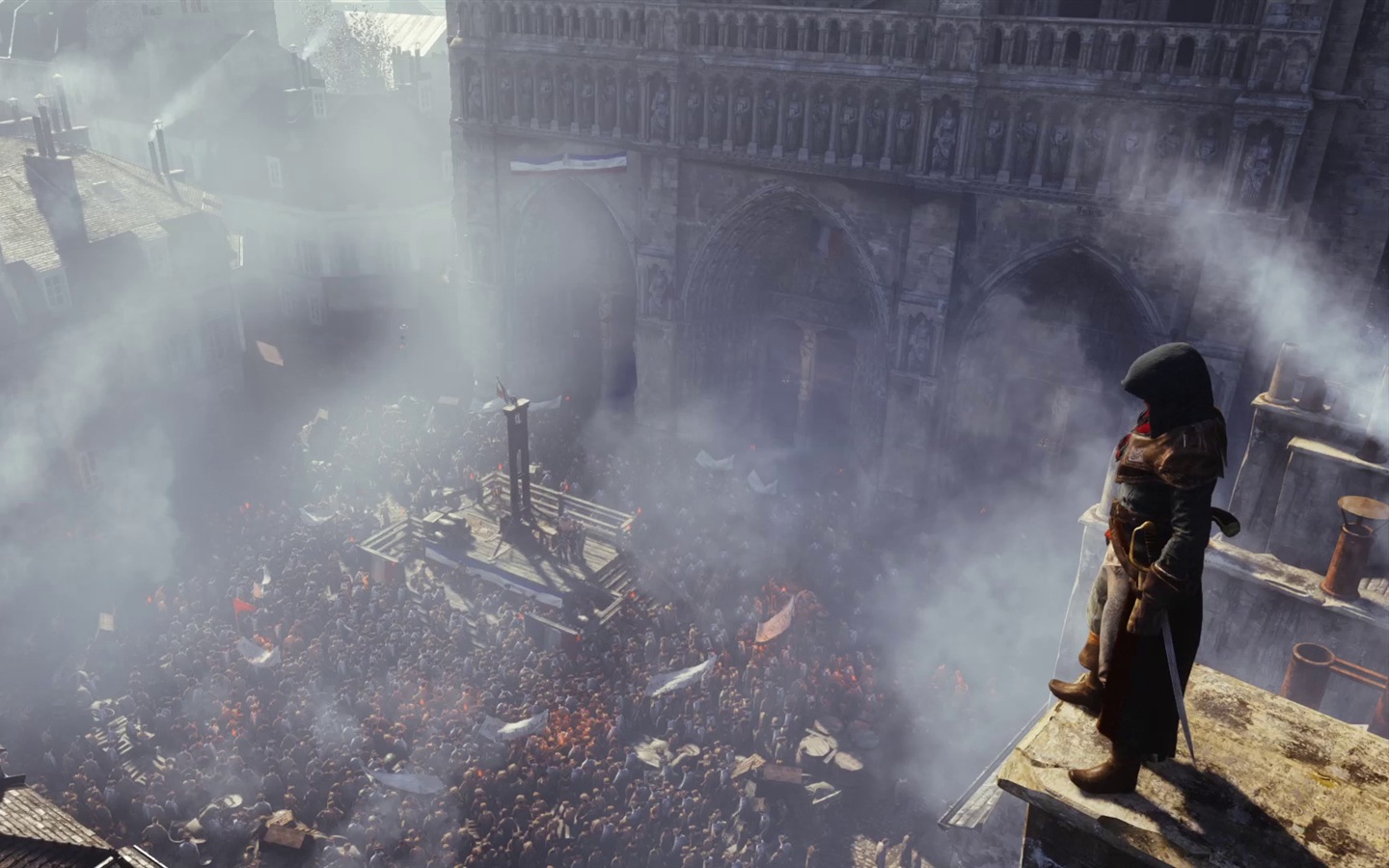 2014 Assassin 's Creed: Unité Fonds d'écran HD #5 - 1440x900
