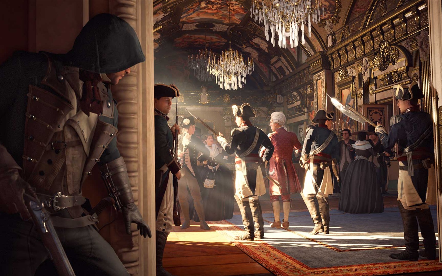 2014 Assassin 's Creed: Unité Fonds d'écran HD #16 - 1440x900