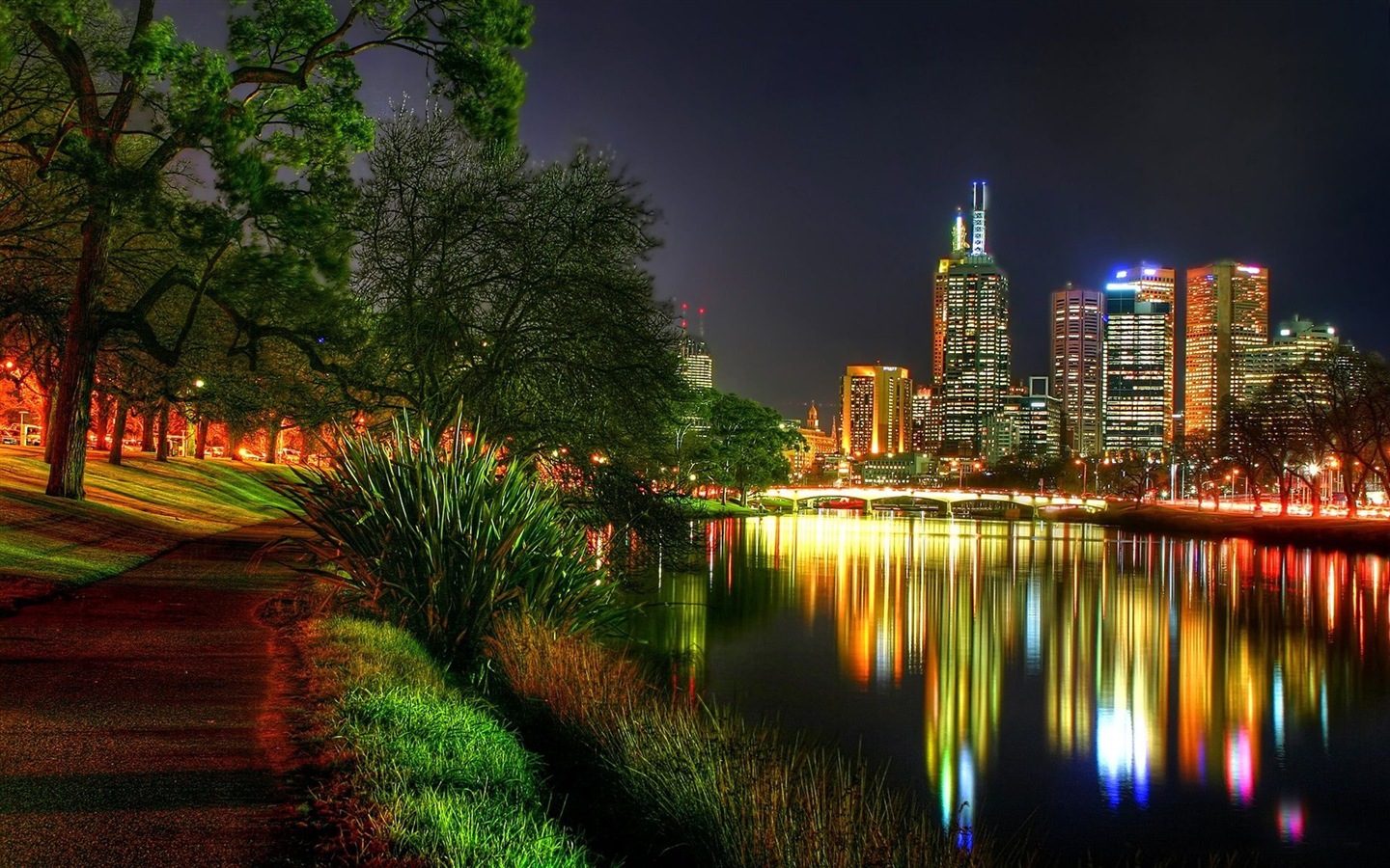Austrálie Melbourne city HD tapety na plochu #4 - 1440x900