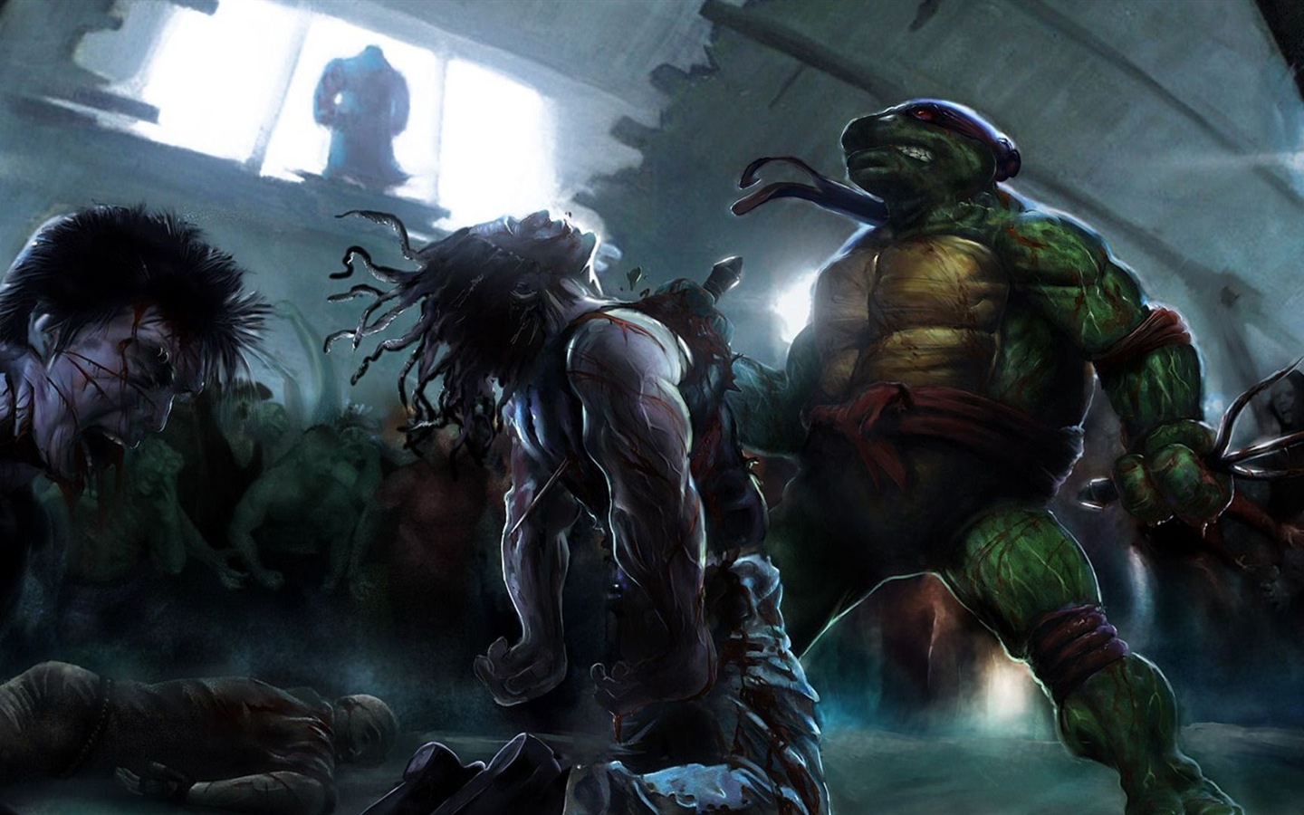 2014 fondos de pantalla de la película Teenage Mutant Ninja Turtles HD #15 - 1440x900