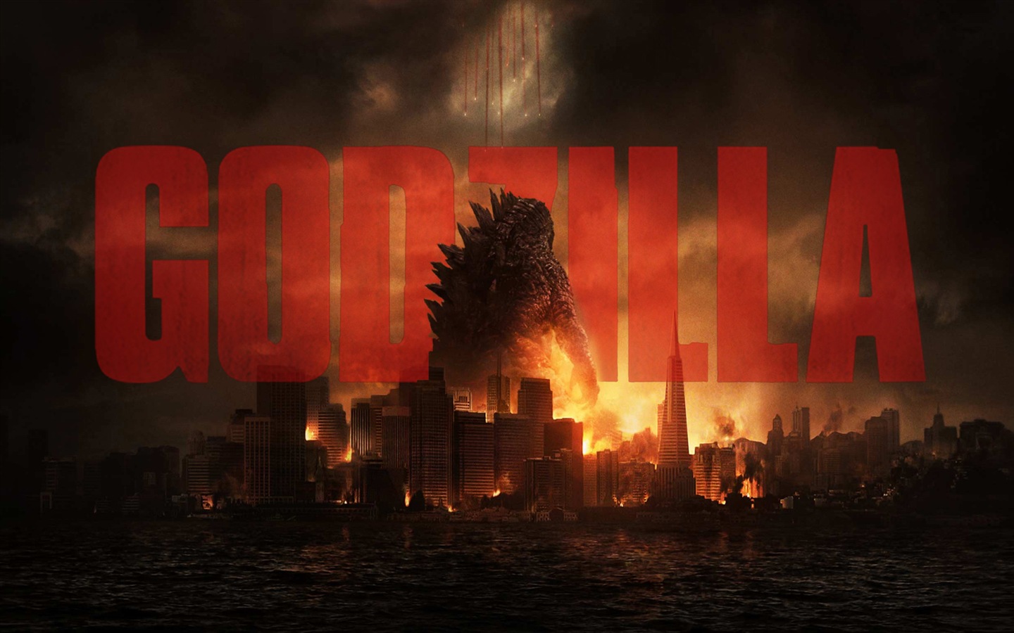 Godzilla 2014 Fondos de película HD #11 - 1440x900