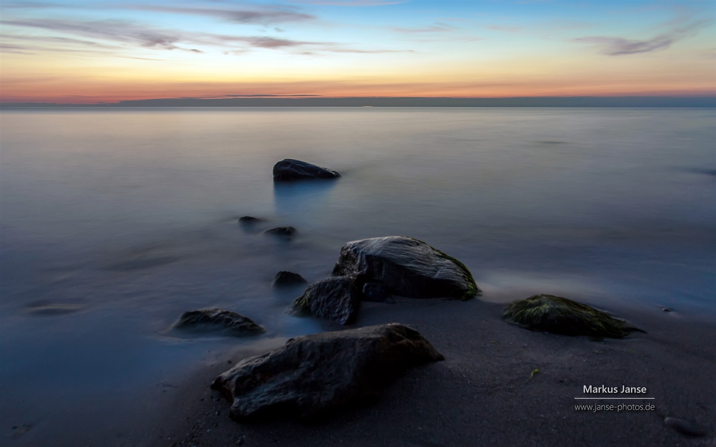 Красивая прибрежный пейзаж в Германии, Windows 8 HD обои #2 - 1440x900