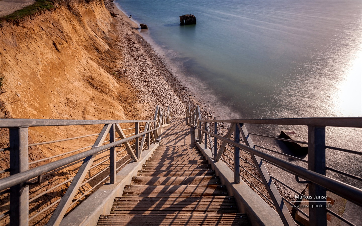 독일의 아름다운 해안 풍경, 윈도우 8의 HD 배경 화면 #3 - 1440x900