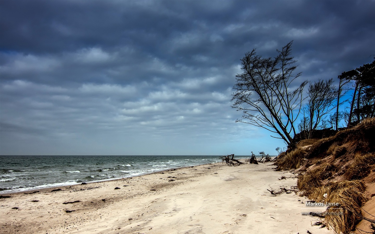 독일의 아름다운 해안 풍경, 윈도우 8의 HD 배경 화면 #17 - 1440x900