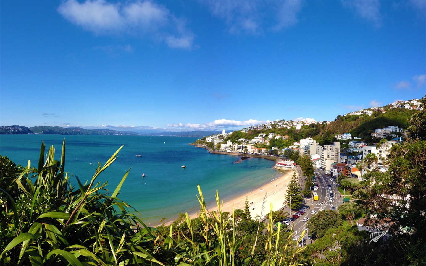뉴질랜드의 아름다운 풍경, 윈도우 8 테마 배경 화면 #2 - 1440x900