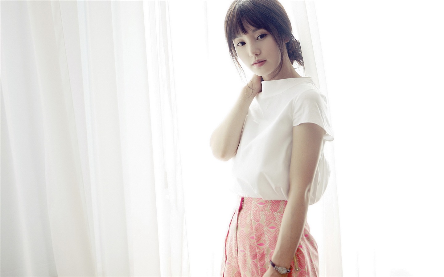 Jižní Korea krásné dívky Nankui Li HD tapety na plochu #9 - 1440x900