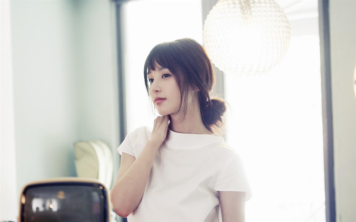 Jižní Korea krásné dívky Nankui Li HD tapety na plochu #10 - 1440x900
