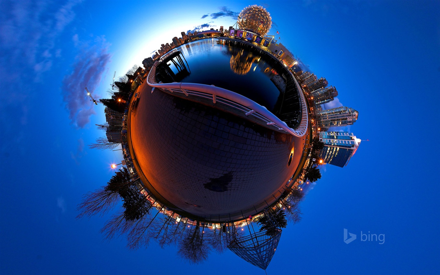 2014 빙 도시 테마의 HD 배경 화면 #15 - 1440x900