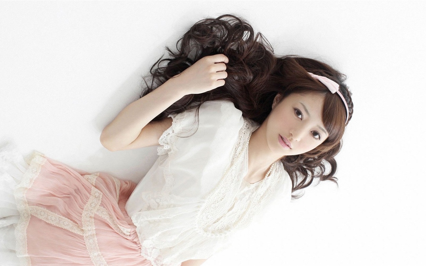 Čisté a krásné asijské dívky HD tapety na plochu #5 - 1440x900