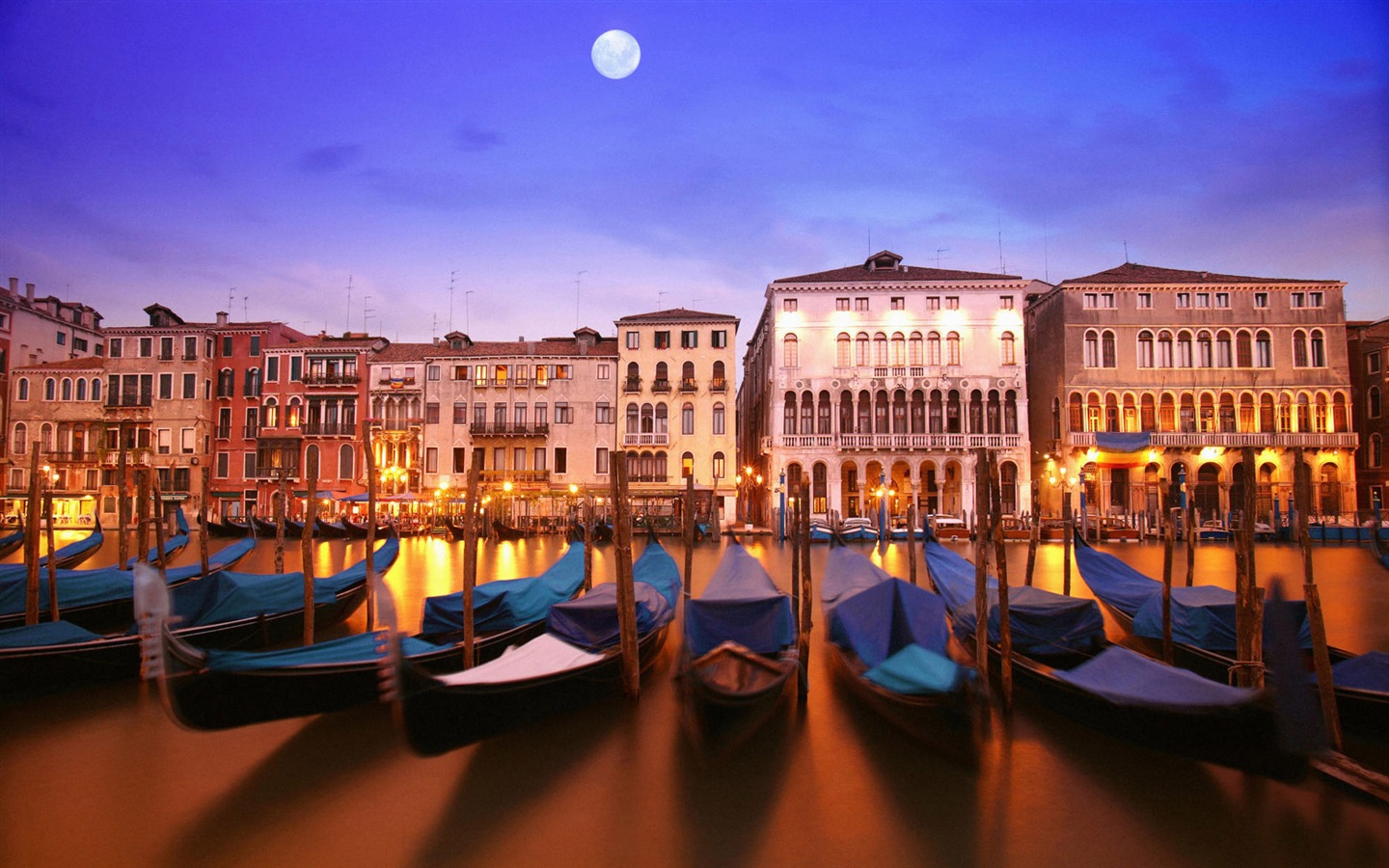 美丽的水城，威尼斯 高清壁纸5 - 1440x900
