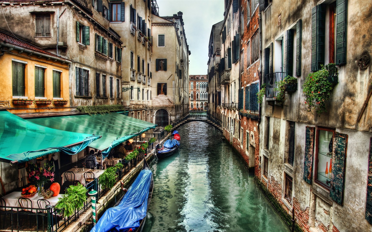Krásné Watertown, Venice HD tapety na plochu #10 - 1440x900