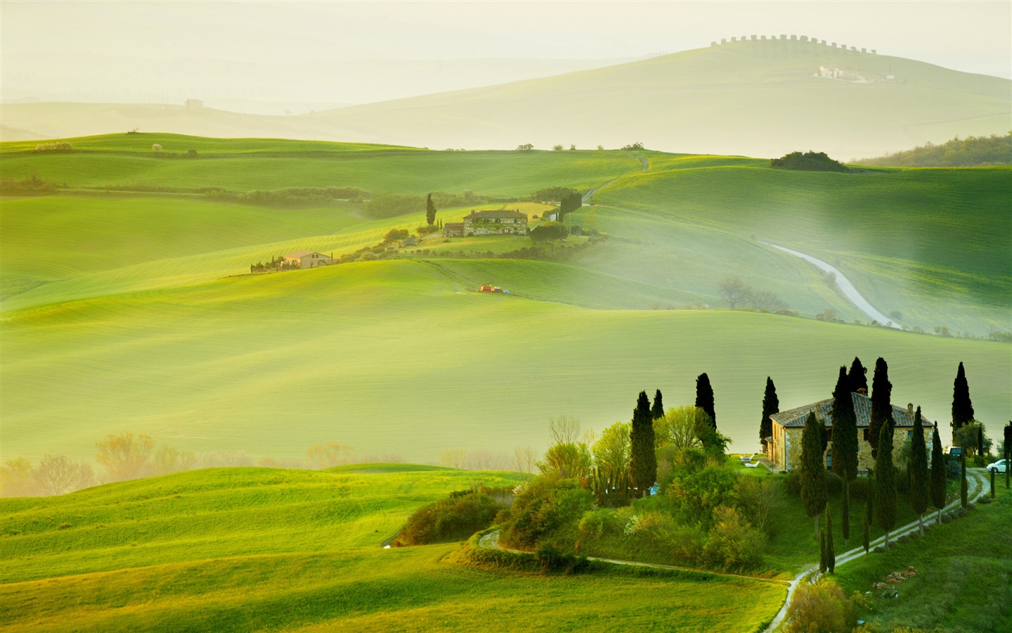 Итальянский естественная красота пейзажа HD обои #1 - 1440x900
