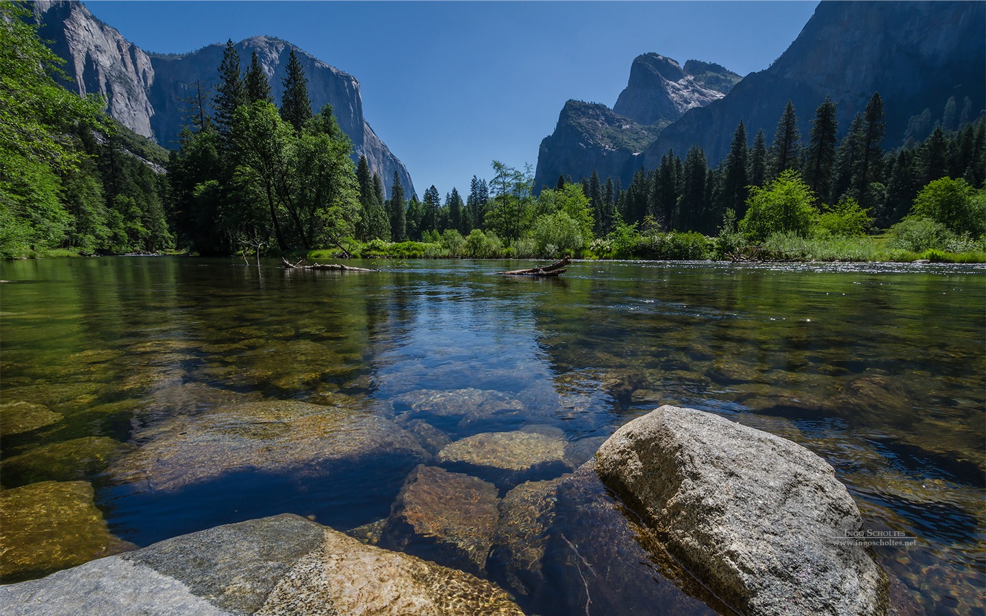 Windows 8 тема, HD обои Йосемитский национальный парк #1 - 1440x900