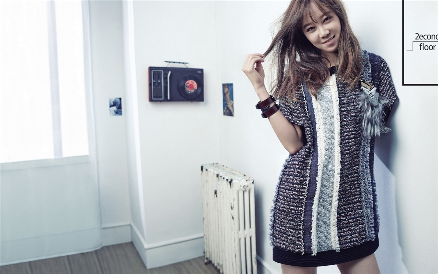 Corea del Sur hermosa chica Kong Hyo Jin HD papel tapiz #13 - 1440x900
