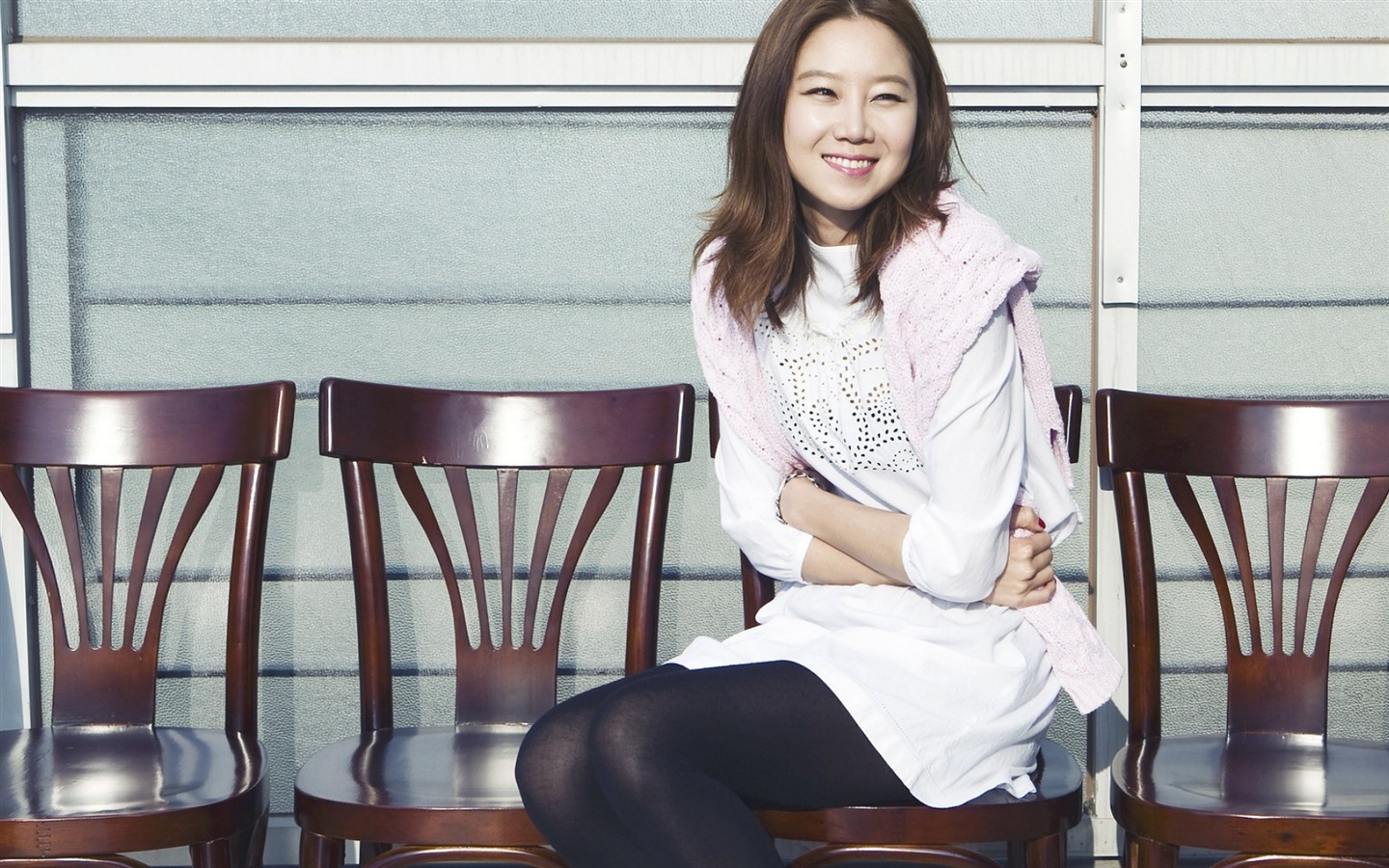 Corea del Sur hermosa chica Kong Hyo Jin HD papel tapiz #14 - 1440x900