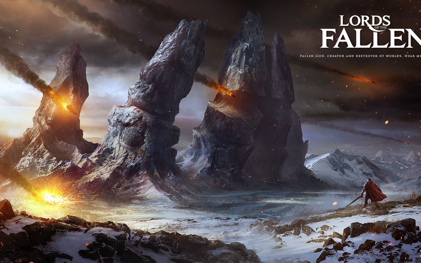 Señores de los fondos de pantalla de alta definición del juego Fallen #7 - 1440x900