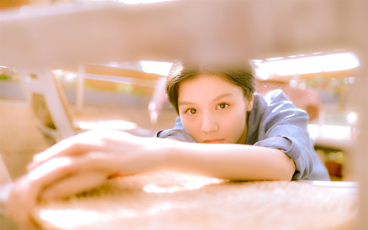 일본어 십대 소녀 HD 배경 화면 #5 - 1440x900