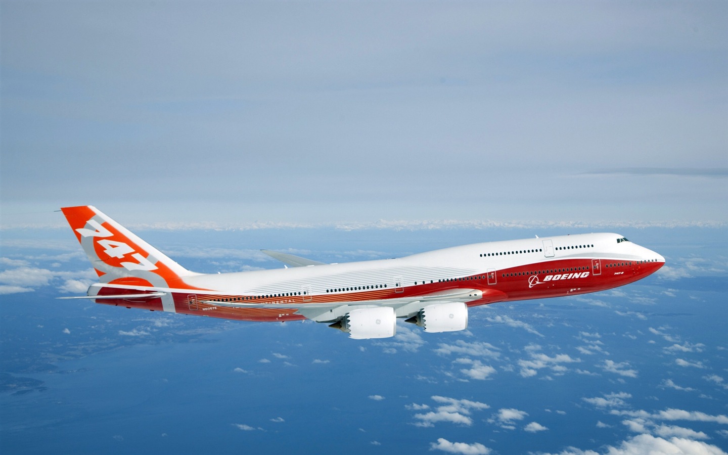 Boeing 747 avions de ligne fonds d'écran HD #16 - 1440x900