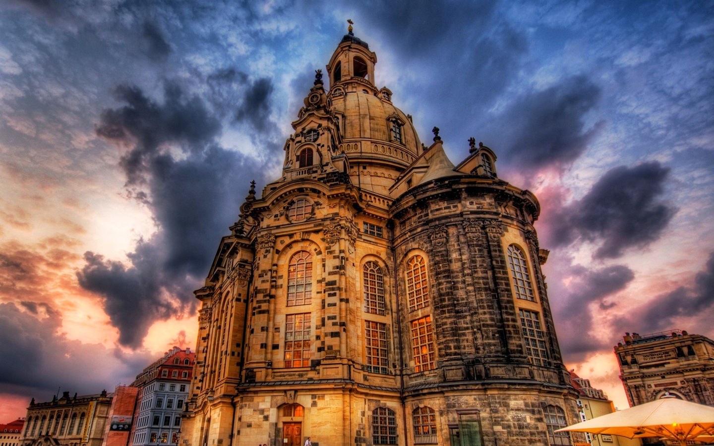 HD обои городской пейзаж Германия Дрезден #2 - 1440x900