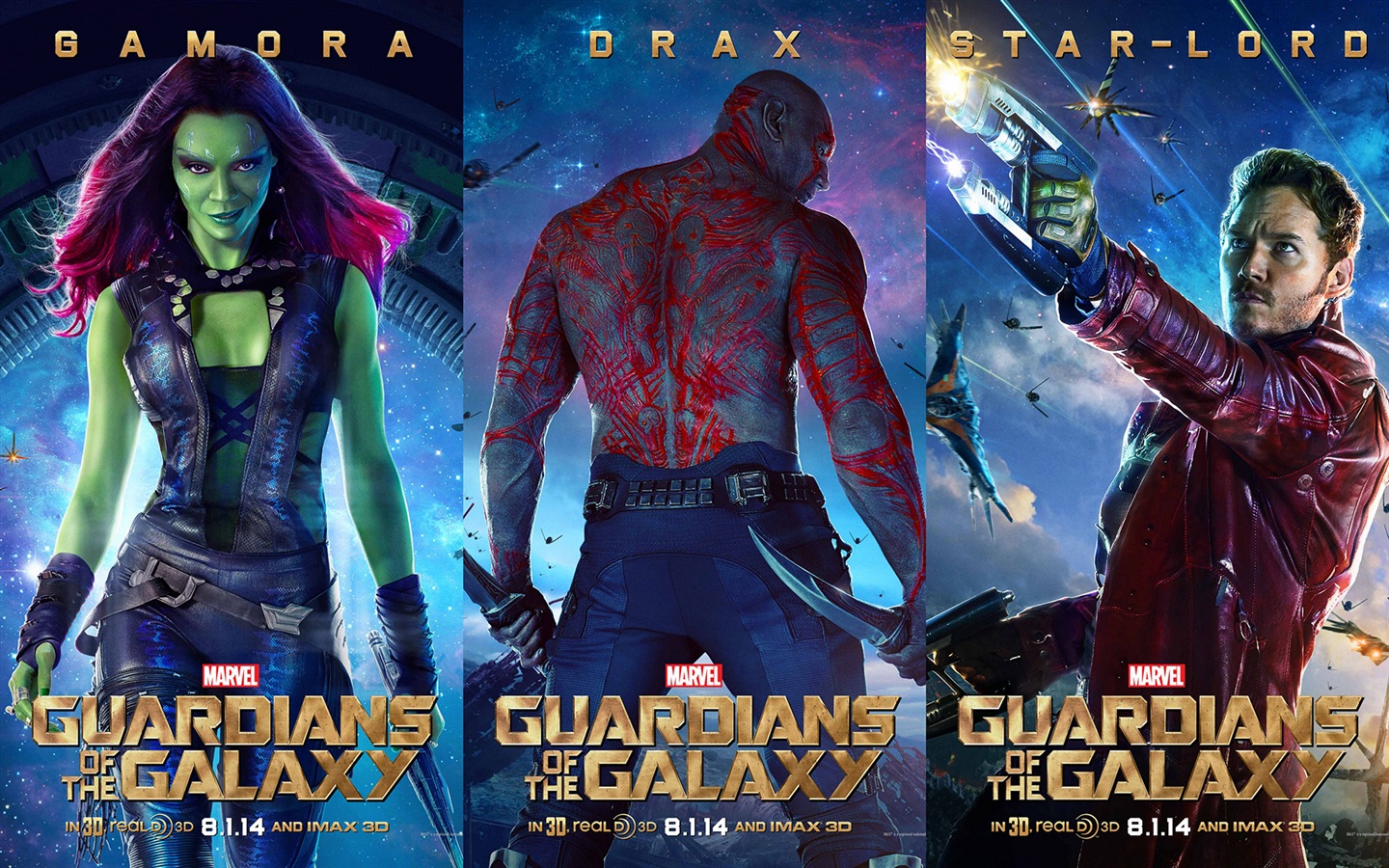 Guardianes de la Galaxia 2014 fondos de pantalla de películas de alta definición #12 - 1440x900