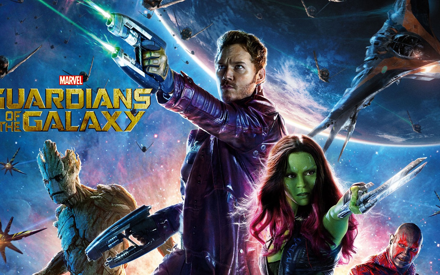 Guardianes de la Galaxia 2014 fondos de pantalla de películas de alta definición #15 - 1440x900