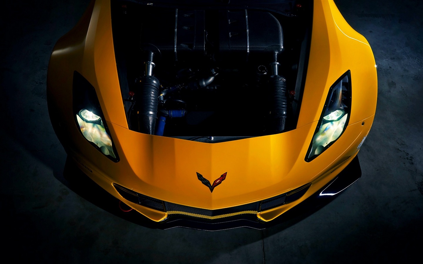 2015年雪佛蘭 Corvette Z06跑車高清壁紙 #2 - 1440x900