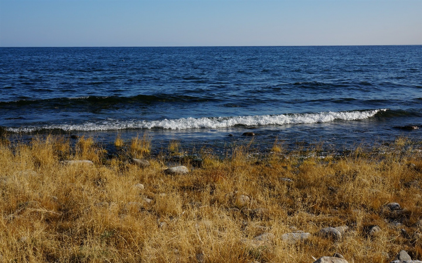 Озеро Байкал в России, декорации HD обои #15 - 1440x900