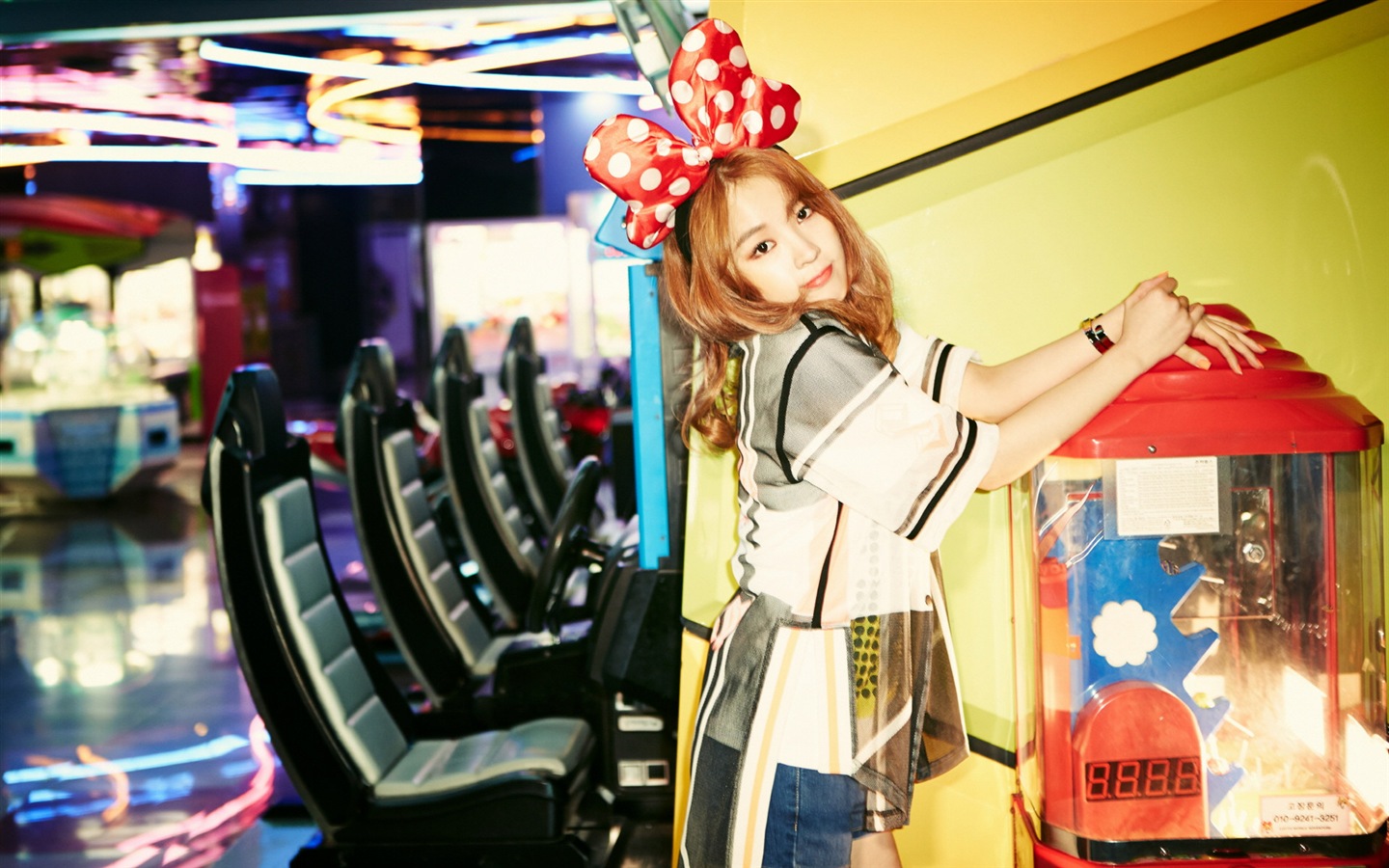 4Minute Korean music beautiful girls combination HD wallpapers #5 - 1440x900
