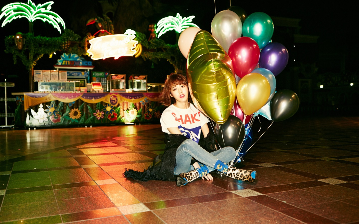 4Minute 한국 음악 아름다운 소녀 조합 HD 월페이퍼 #6 - 1440x900