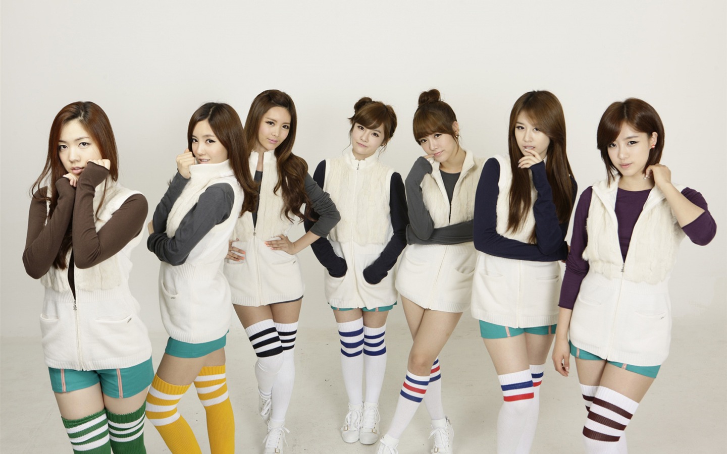 T-ARA Music Group, Korean girls HD wallpaper #4 - 1440x900