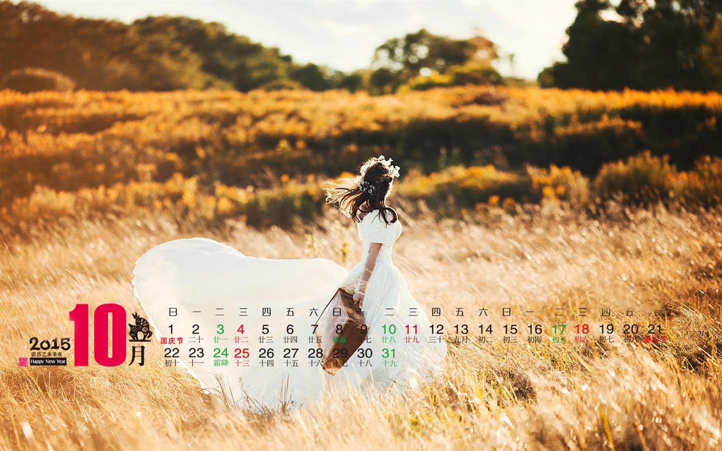 Calendar 2015 HD wallpapers #3 - 1440x900