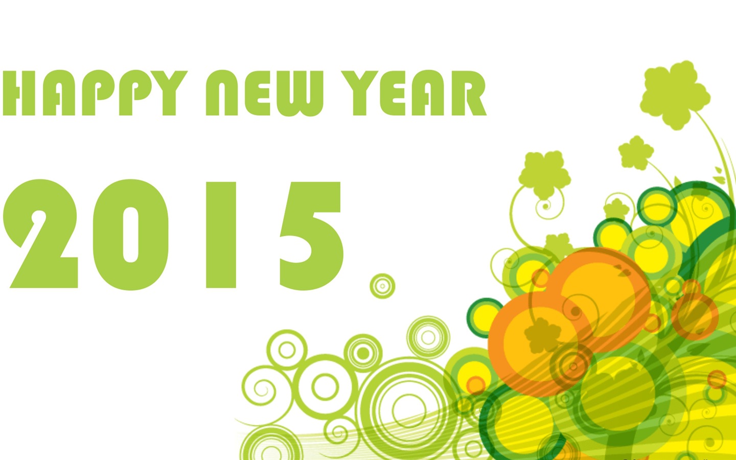 2015 New Year theme HD wallpapers (1) #10 - 1440x900