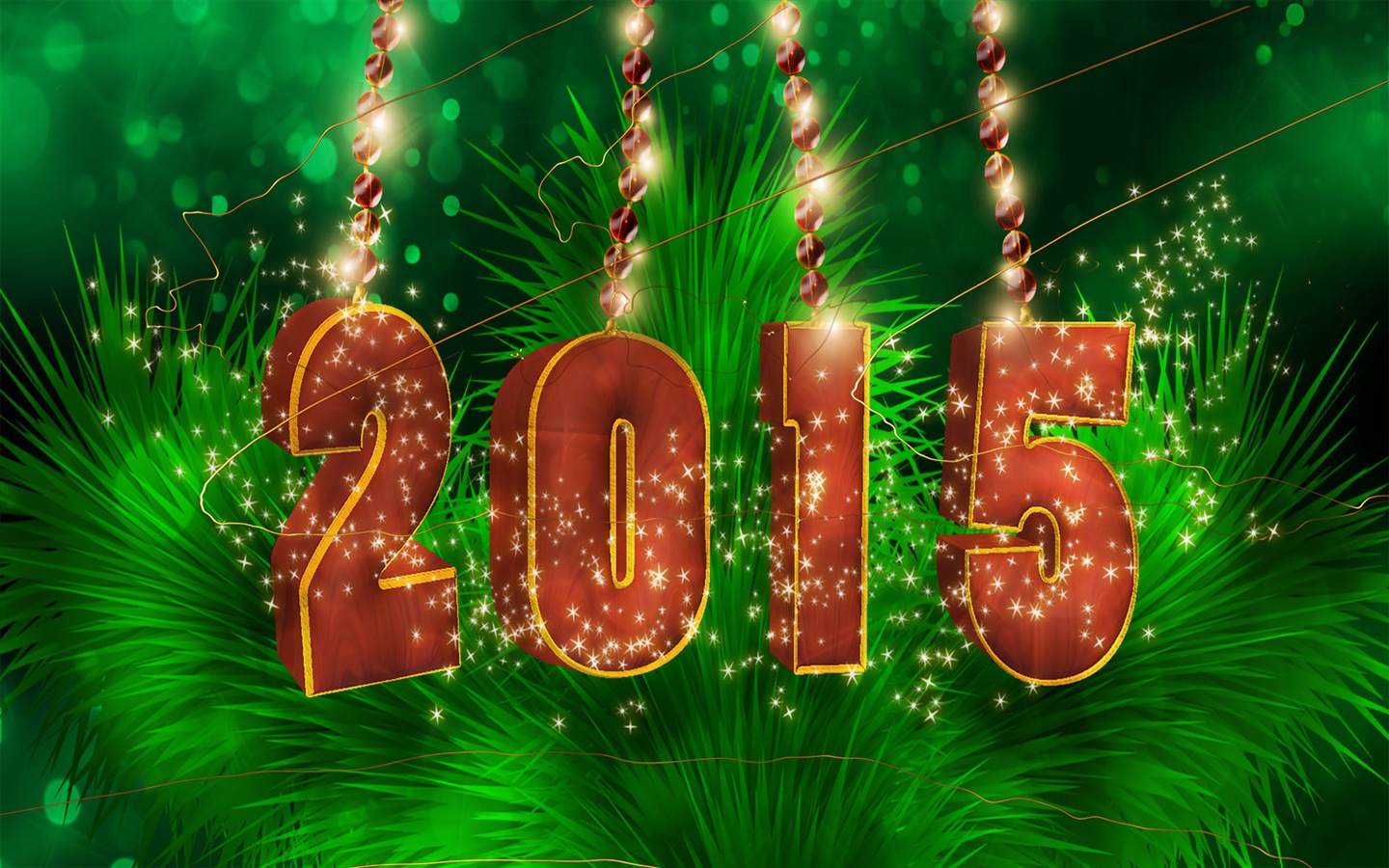 2015 새해 테마의 HD 배경 화면 (1) #14 - 1440x900