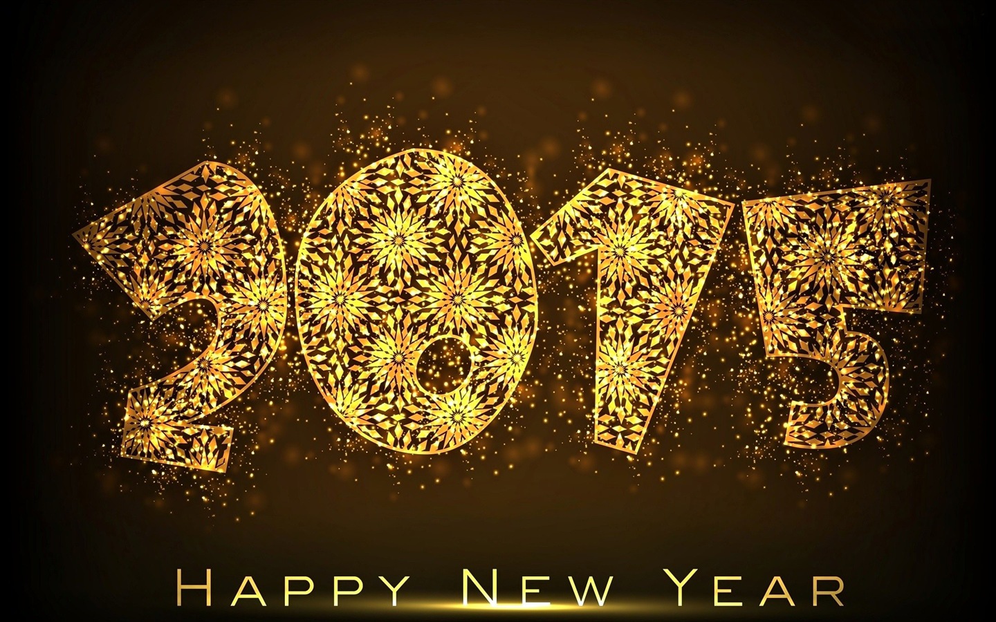 2015 New Year theme HD wallpapers (1) #16 - 1440x900