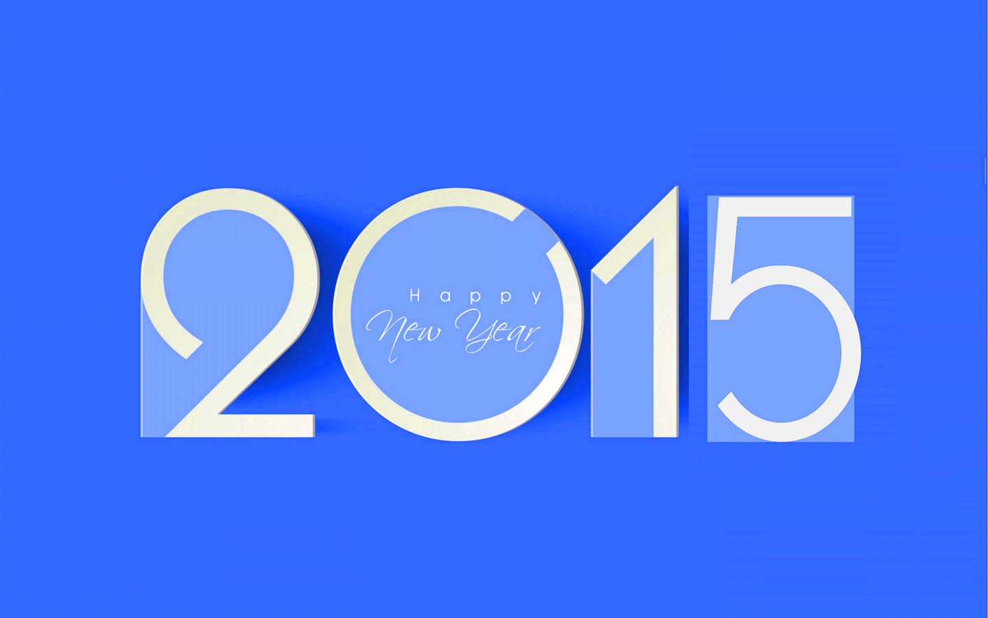 2015 Новый год тема HD обои (2) #7 - 1440x900
