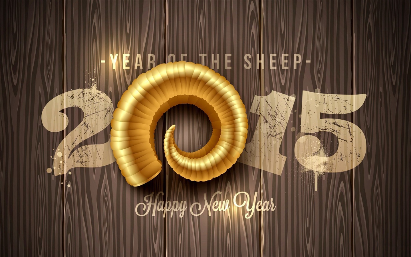 2015 Новый год тема HD обои (2) #16 - 1440x900