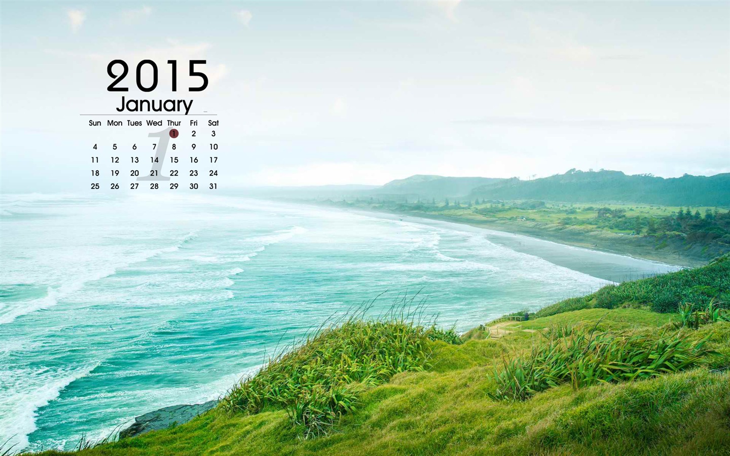 January 2015 calendar wallpaper (1) #16 - 1440x900
