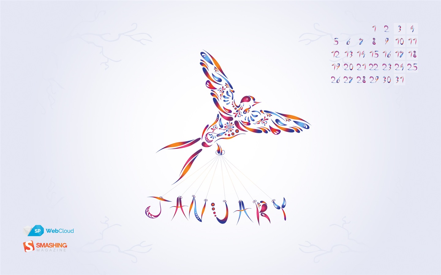 Januar 2015 Kalender Wallpaper (2) #17 - 1440x900