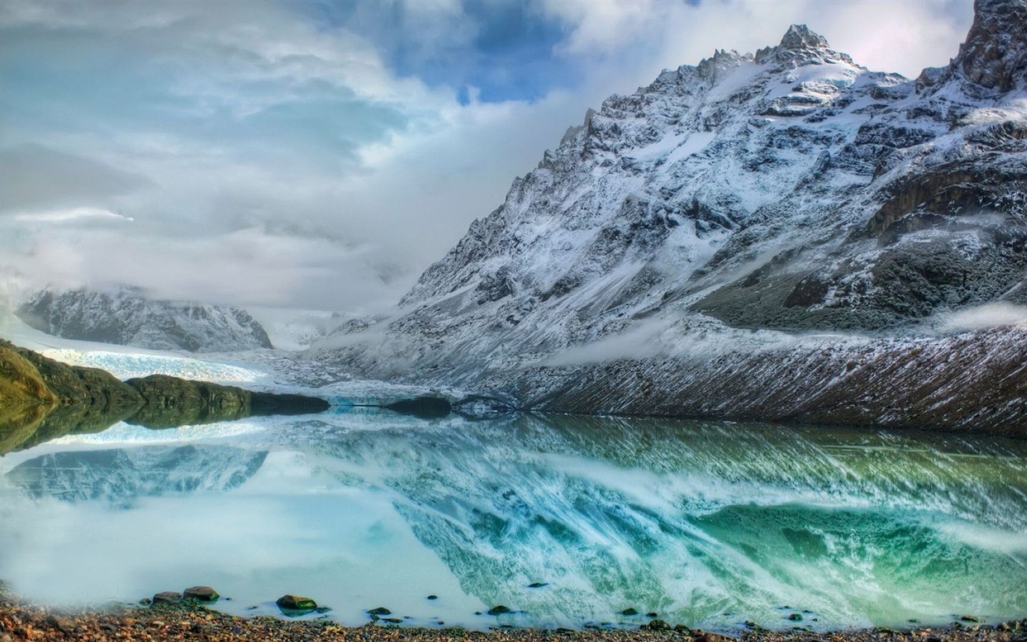 La nieve del invierno fondos de pantalla HD hermoso paisaje #9 - 1440x900
