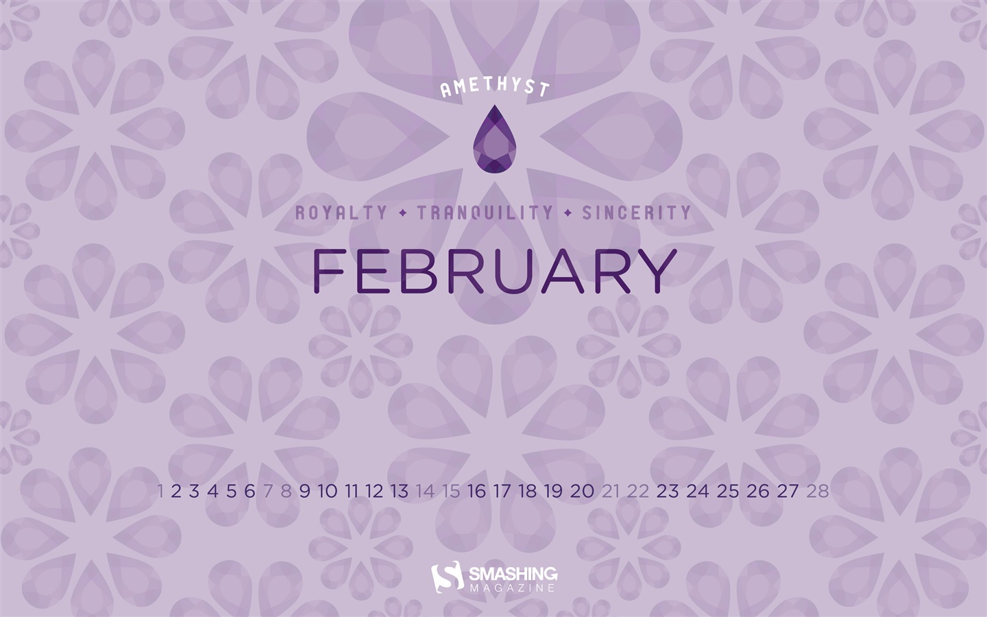 February 2015 Calendar wallpaper (2) #2 - 1440x900