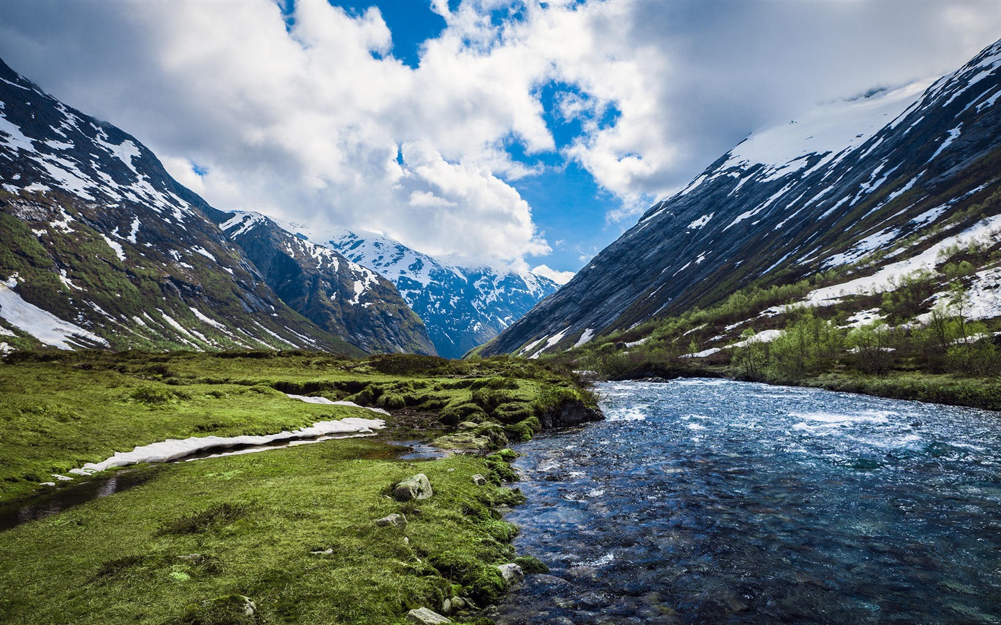 Nordic krásné přírodní scenérie HD tapety na plochu #6 - 1440x900