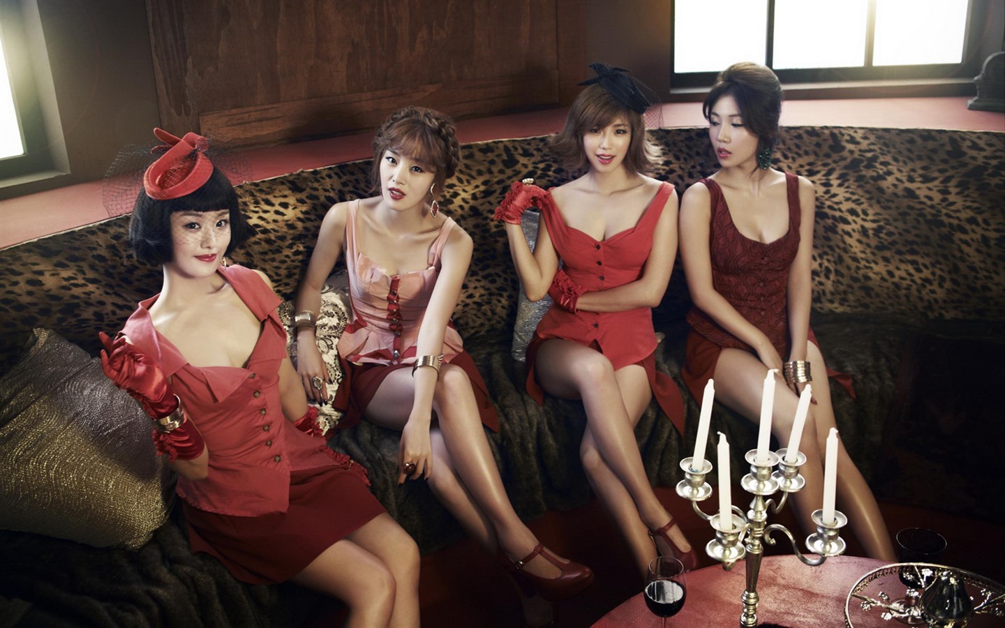 grupo de chicas coreanas fondos de pantalla HD Secret #5 - 1440x900