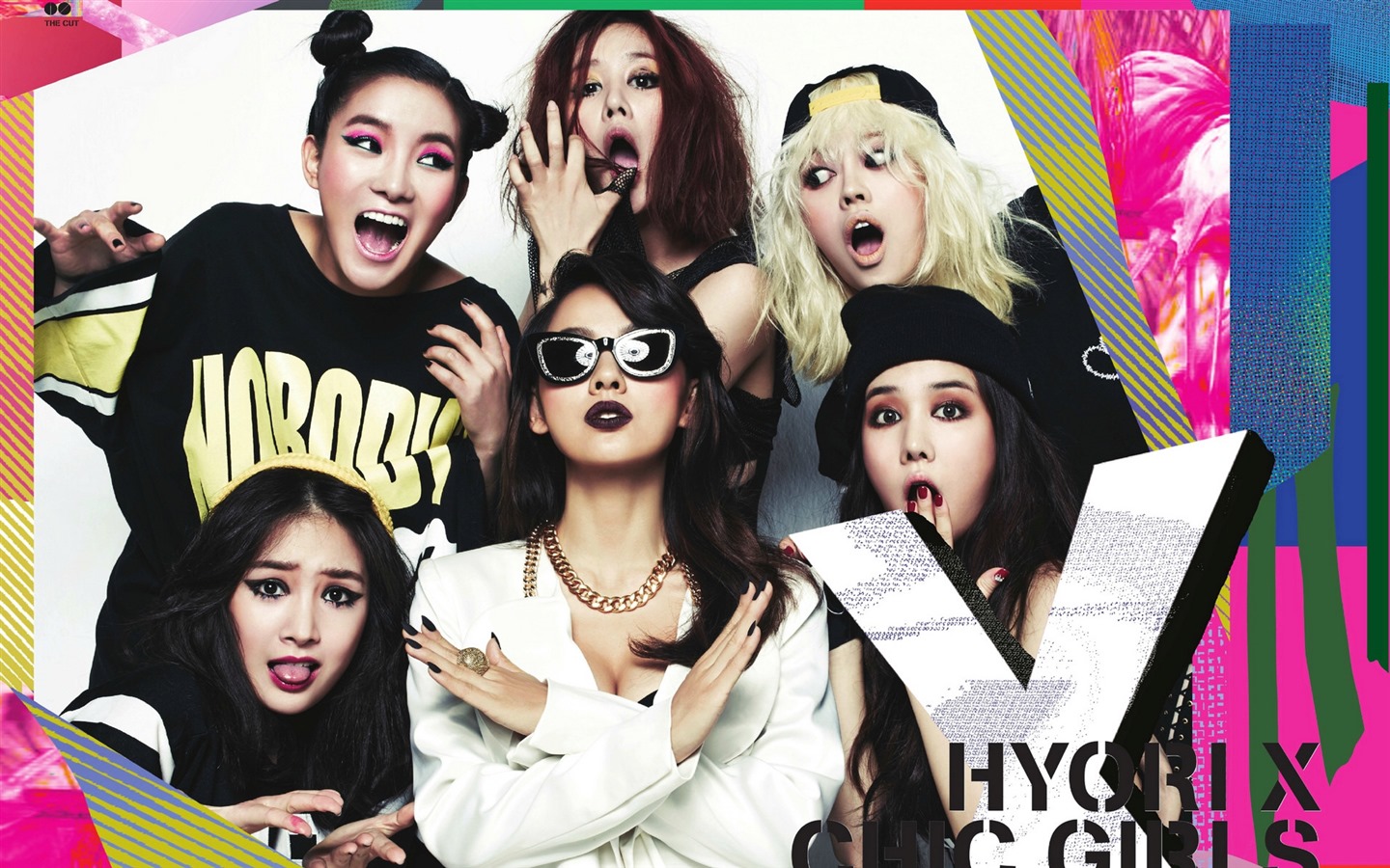 Corea niñas de fondos de pantalla de alta definición Spica combinación música idol #19 - 1440x900