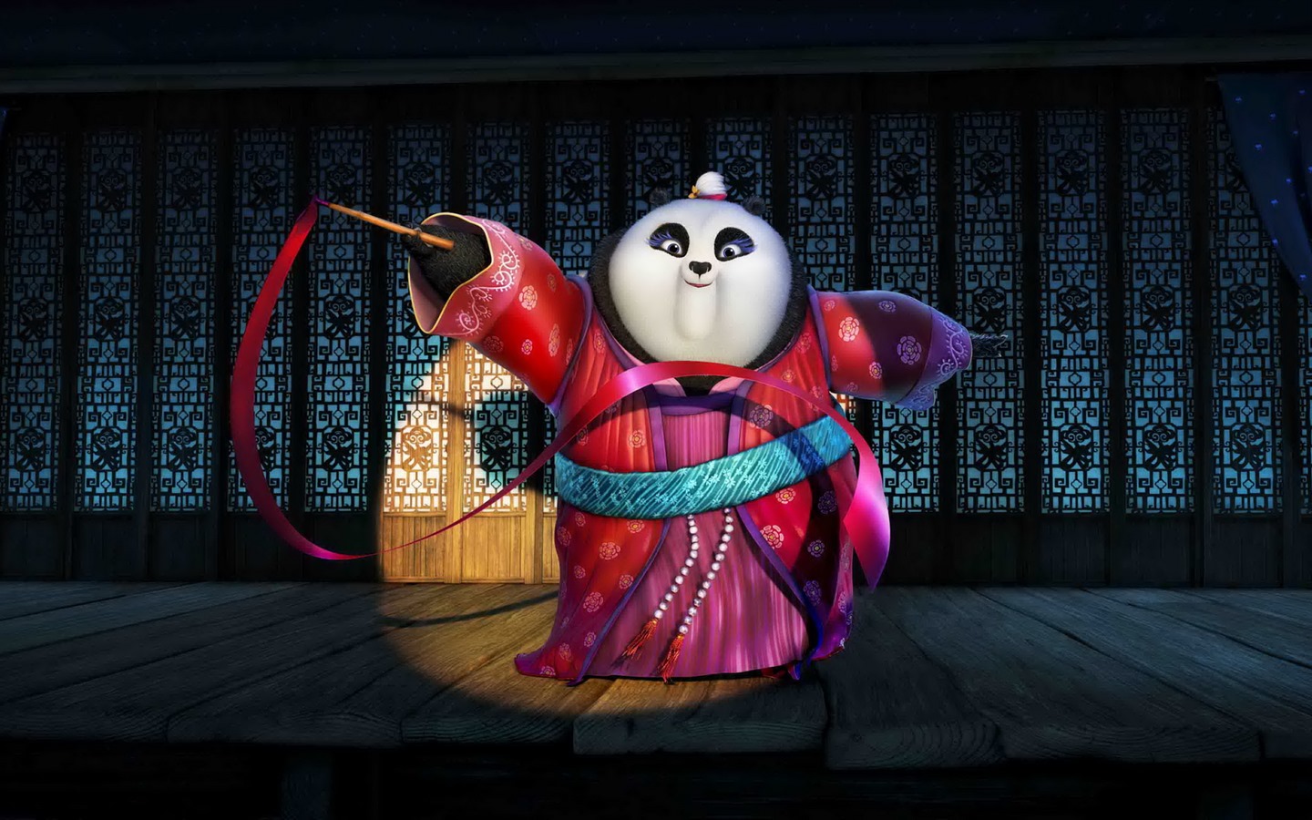 Kung Fu Panda 3, HD film tapety na plochu #10 - 1440x900