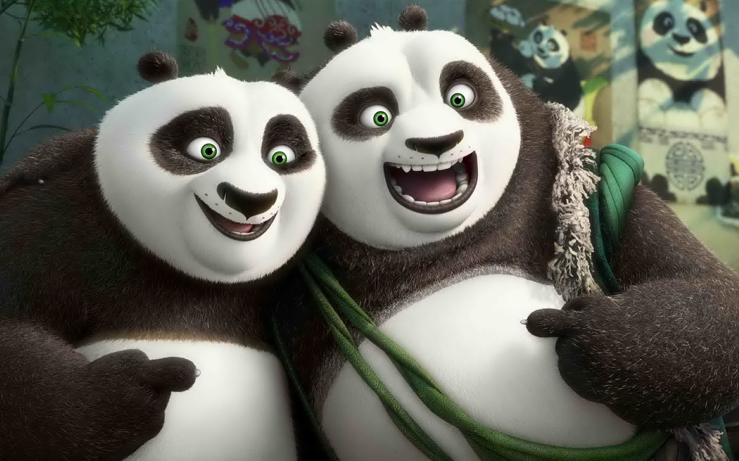 Kung Fu Panda 3, HD movie wallpapers #11 - 1440x900