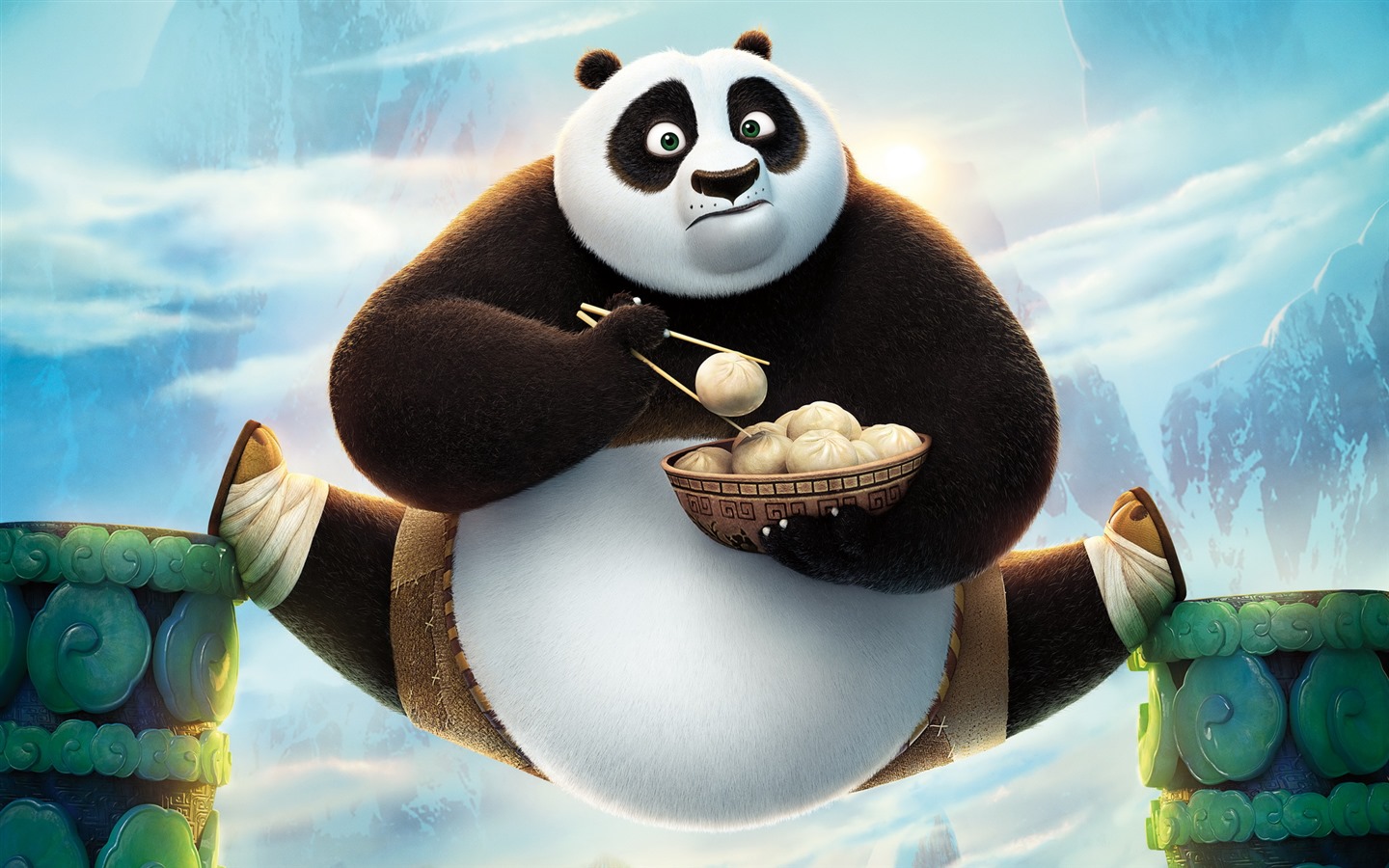 Kung Fu Panda 3, fondos de pantalla de alta definición de películas #12 - 1440x900