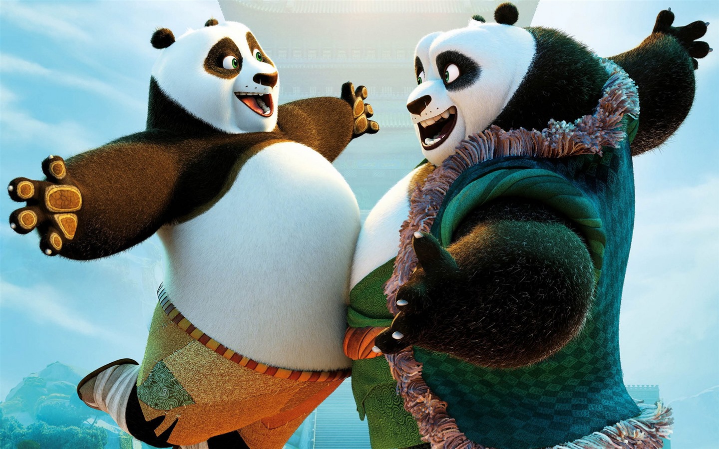 Kung Fu Panda 3, HD movie wallpapers #14 - 1440x900